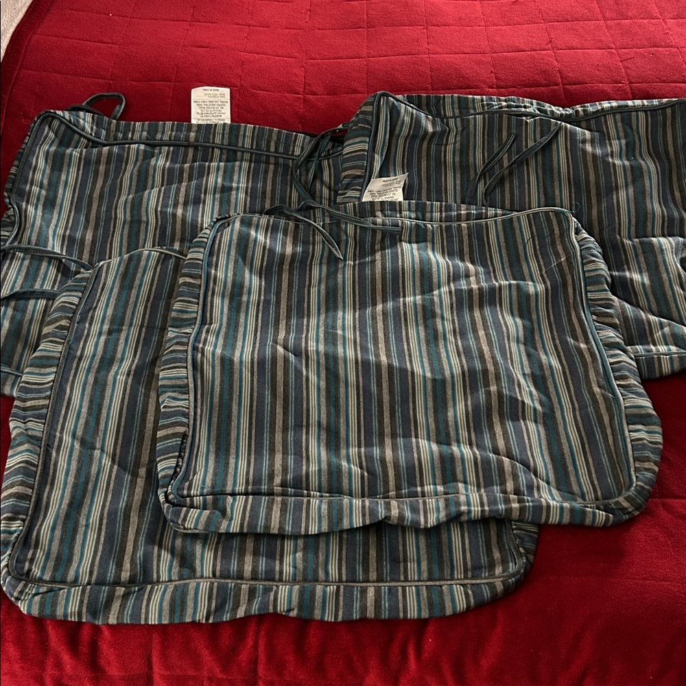 Sunbrella Striped outdoor Cushion Covers